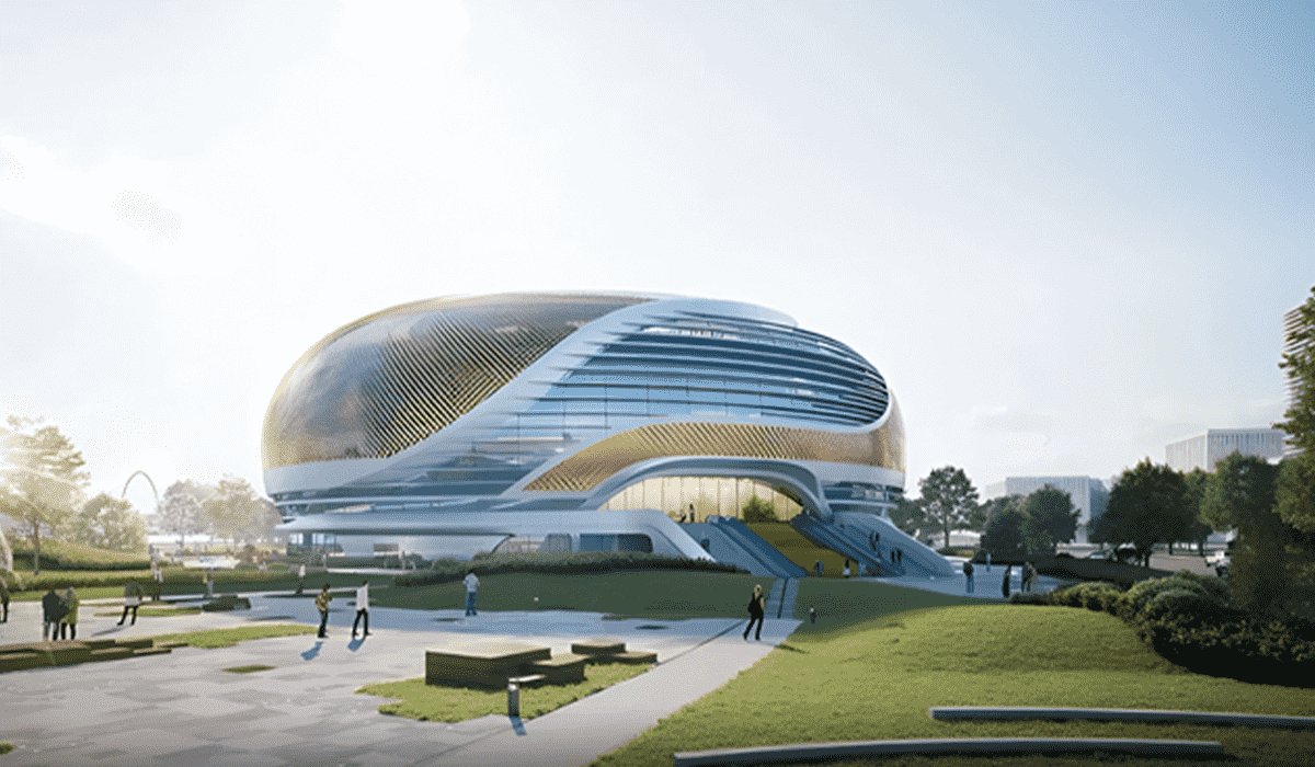 The Jiangnan Science City International Business Convention and Exhibition Center (Hangzhou Government Storage [2023] No. 124) and the underground parking lot on the south side (civil air defense project)